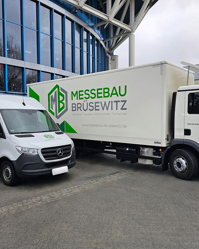 Messebau Brüsewitz Team und Werkstatt